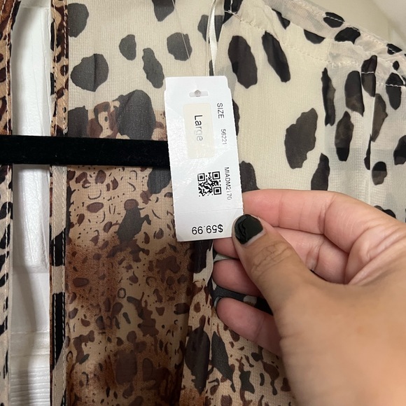 Animal Print Maxi Dress - Picture 4 of 4